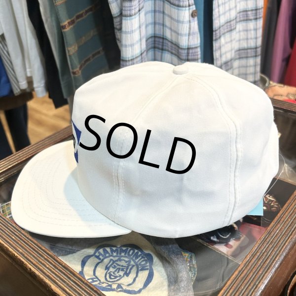 画像3: デッドストック 80's 〜 USA製【ビンテージ】【Delong】デロング 【白×青】【企業ロゴ】NIBCO【ベースボールキャップ】【サイズL】  (3)