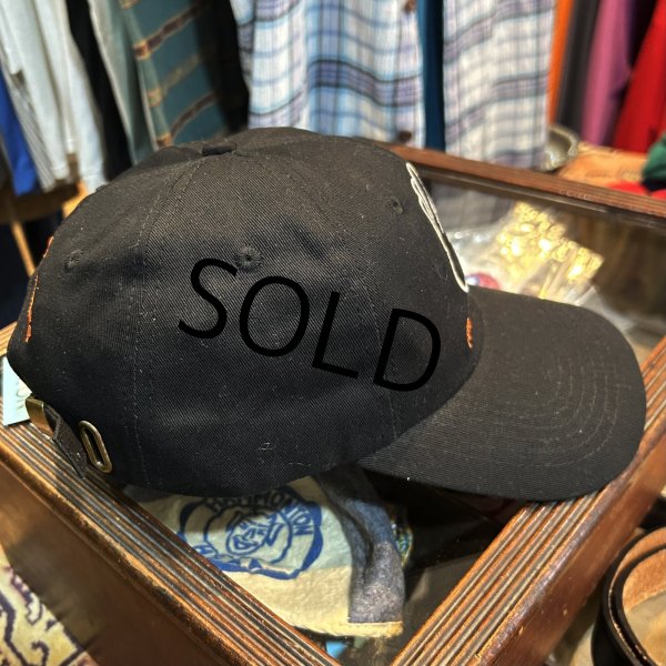 画像4: 【デッドストック】ビンテージ【PERFECTO HOMES】【黒】【ベースボールキャップ】   (4)