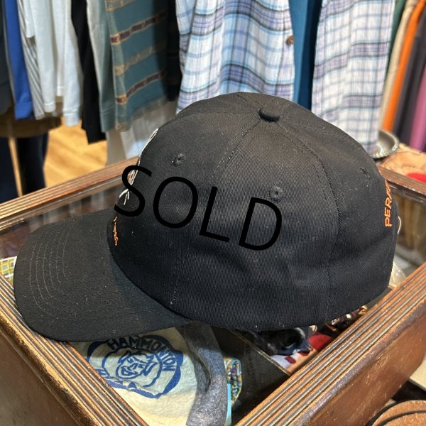 画像3: 【デッドストック】ビンテージ【PERFECTO HOMES】【黒】【ベースボールキャップ】   (3)