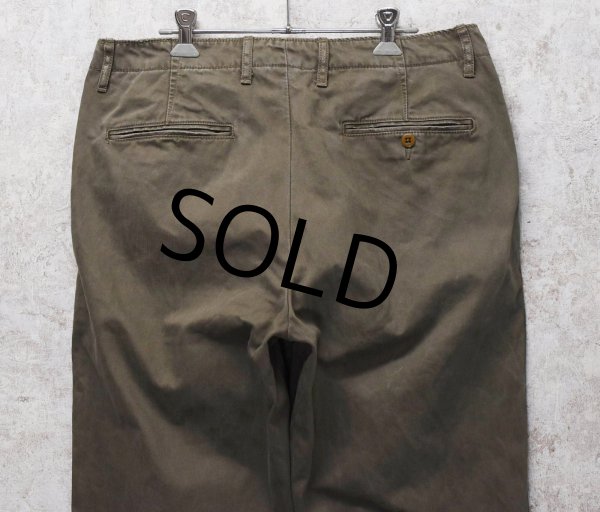 画像4: 【J.Crew】ジェイクルー【ブラウン】【コットンパンツ】【33x32】  (4)