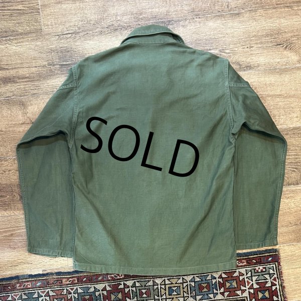 画像3: 【60's】【米軍実物】【ビンテージ】【U.S.ARMY】【OG107】【ユーティリティシャツ】【サイズS】  (3)