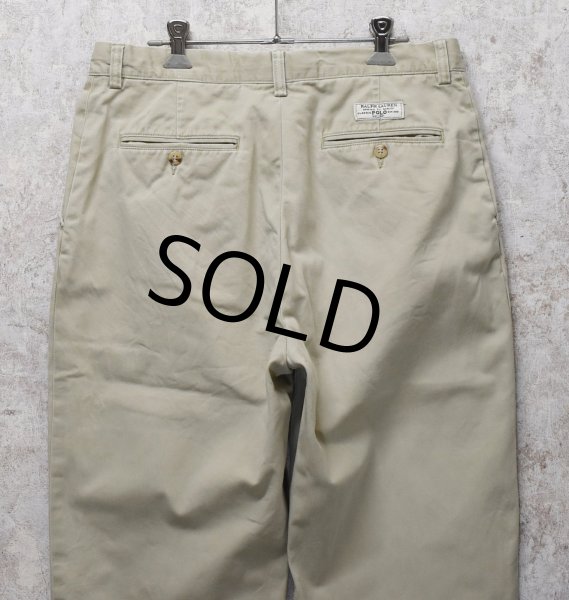 画像4: 【ラルフローレン】POLO RALPH LAUREN【Prospect Pant】プロスペクトパンツ【ベージュ】【コットンパンツ】【32×30】  (4)