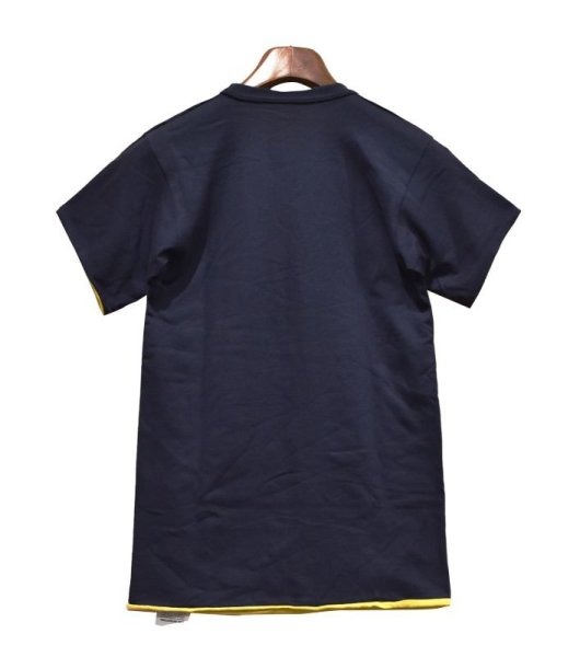 画像3: デッドストック【ビンテージ】【U.S.NAVY】【紺x黄】リバーシブル【Tシャツ】【サイズS】  (3)