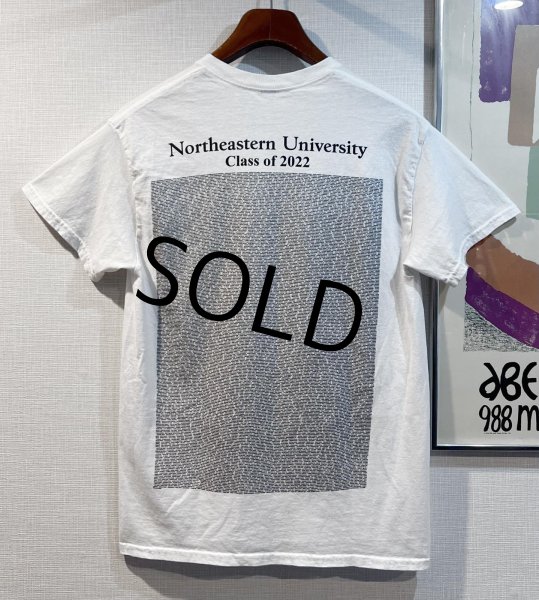 画像3: 【ビンテージ】Northeastern University【ノースイースタン大学】【白】【カレッジTシャツ】【サイズＭ程度】  (3)