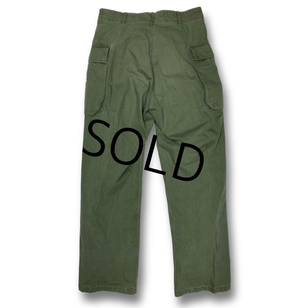 画像4: 【40s】【ビンテージ】米軍実物【U.S.ARMY】【M-43】【HBTパンツ】【フィールドパンツ】【32ｘ33】  (4)