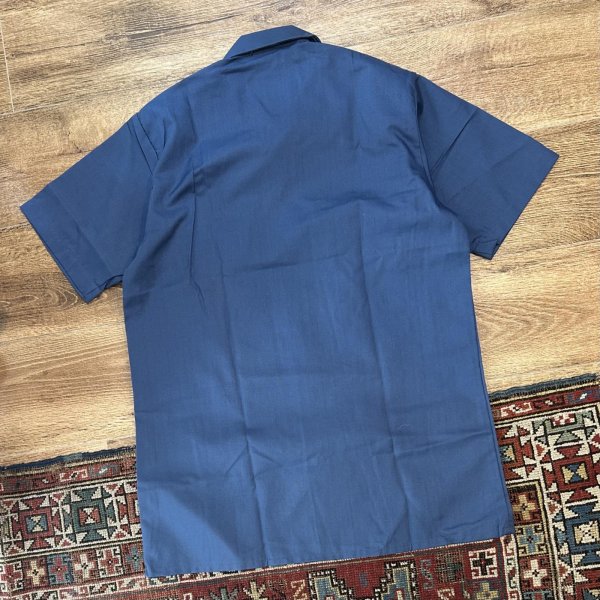 画像3: デッドストック 80's【ビンテージ】【米軍実物】U.S.NAVY【濃紺】半袖ユーティリティーシャツ 【サイズS】  (3)