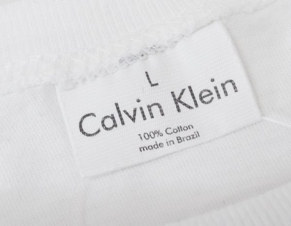 画像2: 【ビンテージ】カルバンクライン【Calvin Klein】【無地】白【Tシャツ】【サイズＬ】  (2)