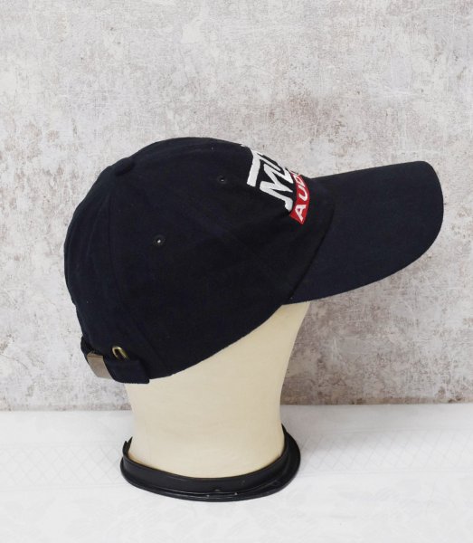 画像4: 【ビンテージ】【CAMEO】【MTX AUDIO】【黒】ブラッシュドファブリック【キャップ】BBキャップ  (4)