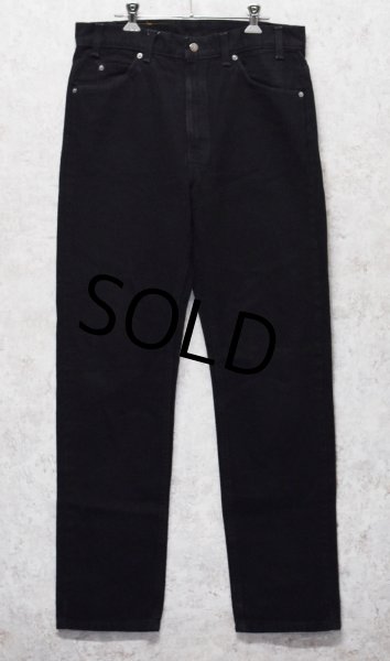 画像1: 【USA製】【ビンテージ】【LEVI'S】【リーバイス５０５】505【黒】【デニムパンツ】ブラックデニム【34×32】  (1)