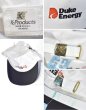 画像2: デッドストック ~90's USA製【ビンテージ】【K-Products】ケープロダクト【白×黒】Duke Energy【企業ロゴ】【ベースボールキャップ】  (2)