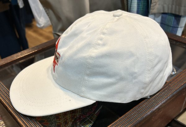 画像3: デッドストック 〜90’ｓ USA製【ビンテージ】【SWING STER】スウィングスター【ナチュラル】【Caffe Spoit】【ベースボールキャップ】  (3)