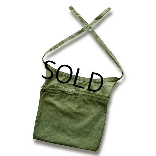 画像3: 40's【ビンテージ】【米軍】ARC【アメリカンレッドクロス】【red cross】巾着 FRIEDMAN【HBT】  エプロンバッグ  (3)