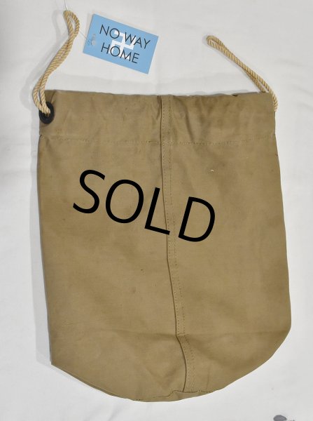 画像3: 40's~【ビンテージ】米軍実物【U.S.ARMY】ステンシル【巾着バッグ】 【コットンバッグ】【ポーチ】  (3)