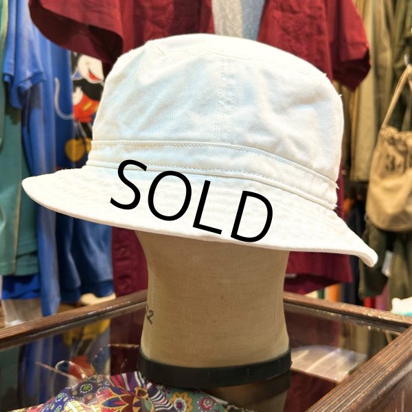 画像5: 【ビンテージ 】【adidas】【アディダス】【白】トレフォイルロゴ【バケットハット】【約６２．５ｃｍ程度】  (5)