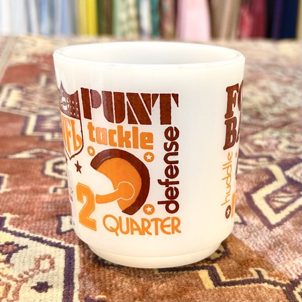 画像3: ビンテージ 【グラスベイク】Glasbake【NFL】【ミルクマグ】マグカップ  (3)