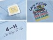 画像2: ~90's【USA製】ビンテージ【Velva Sheen】ベルバシーン【水色】【CAMP FULTON】プリント【Tシャツ】【サイズＬ】   (2)