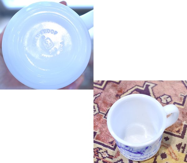 画像2: 【Fire King】【ファイヤーキング】【Anchor Hocking】アンカーホッキング【エスプリマグ】【プリントマグカップ】  (2)