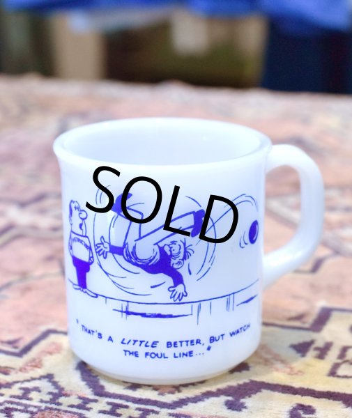 画像1: 【Fire King】【ファイヤーキング】【Anchor Hocking】アンカーホッキング【エスプリマグ】【プリントマグカップ】  (1)