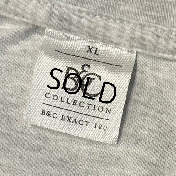 画像2: ビンテージ【B&C】オオカミプリント FINLAND【杢グレー】Tシャツ【サイズXL】  (2)