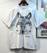 画像1: ビンテージ【B&C】オオカミプリント FINLAND【杢グレー】Tシャツ【サイズXL】  (1)