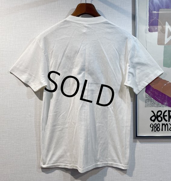 画像3: ほぼ未使用 80's【USA製】KUTZTOWN【ビンテージ】【クリーム色】【鳥と花】プリント【Tシャツ】【サイズＬ】  (3)