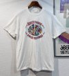 画像1: ほぼ未使用 80's【USA製】KUTZTOWN【ビンテージ】【クリーム色】【鳥と花】プリント【Tシャツ】【サイズＬ】  (1)