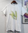 画像1: ビンテージ【GILDAN】ギルダン【白】【さやえんどう】【イラストプリント】Tシャツ【サイズＭ】  (1)