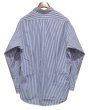 画像3: POLO RALPH LAUREN【ポロラルフローレン】胸ポケット刺繡ロゴ入り【青×白ストライプ】コットン【ボタンダウンシャツ】【サイズL】   (3)