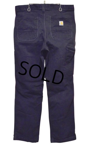 画像1: 【ビンテージ】【carhartt】カーハート【relaxed fit】リラックスフィット【黒】ブラック【ペインターパンツ】【ワークパンツ】【35×32】  (1)