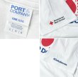 画像2: 程度良好!! ビンテージ【DELTA】BLOOD DONOR レッドクロス 赤ｘ青プリント 白Tシャツ サイズＬ   (2)