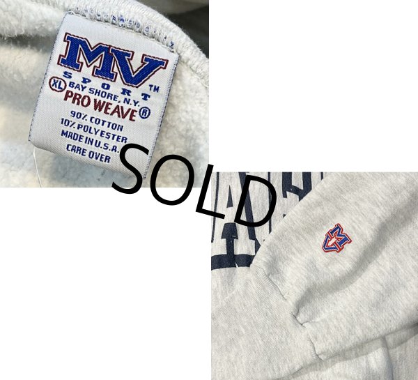 画像2: 90's【USA製】ビンテージ【USAFA】米軍【ロゴプリント】ライトグレー【パーカー】【サイズXL】  (2)