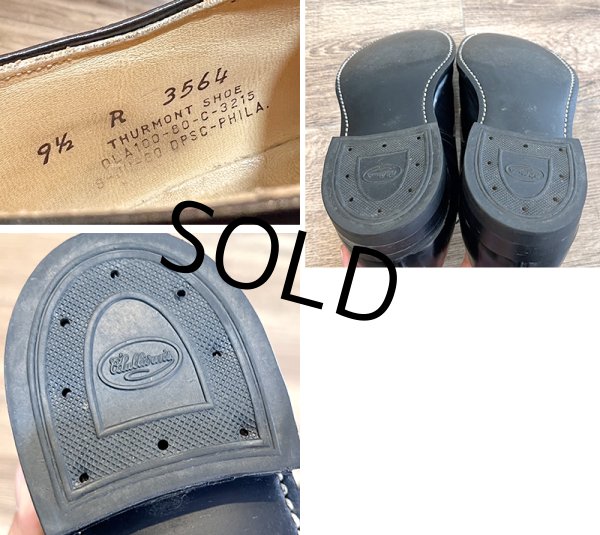 画像2: 80's【ビンテージ】【米軍実物】【U.S.NAVY】【サービスシューズ】【9 1/2R】【27.5cm程度】  (2)