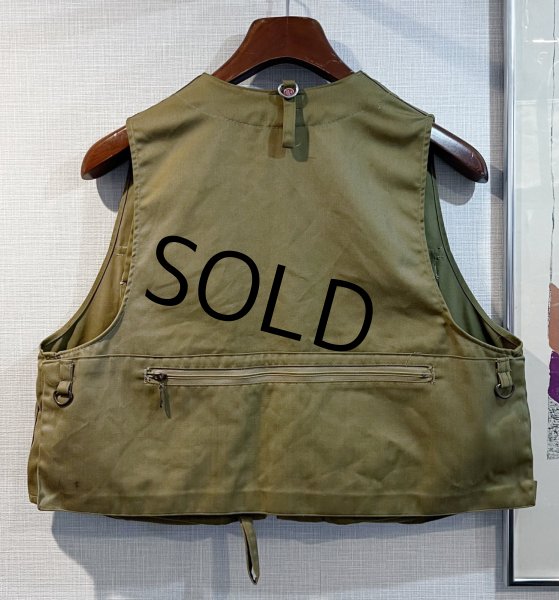 画像3: 80's~【ビンテージ】USA製【ldeal】アイディール【フィッシングベスト】【サイズM】  (3)