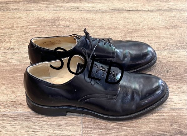 画像4: 80's【ビンテージ】【米軍実物】【U.S.NAVY】【サービスシューズ】【9 1/2R】【27.5cm程度】  (4)