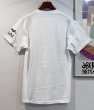画像3: デッドストック【ビンテージ】【TULTEX】タルテックス【白】【チーター】プリント【Tシャツ】【サイズM】  (3)