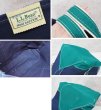画像2: 80's【程度良好】【ビンテージ】ＬＬビーン【L.L.bean】紺×緑ｘ白【デラックストートバッグ】  (2)