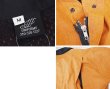 画像2: 90's【USA製】【ビンテージ】【JH UNIFORM】【オレンジ×黒×ベージュ】【半袖シャツジャケット】半袖開襟シャツ【サイズM】   (2)