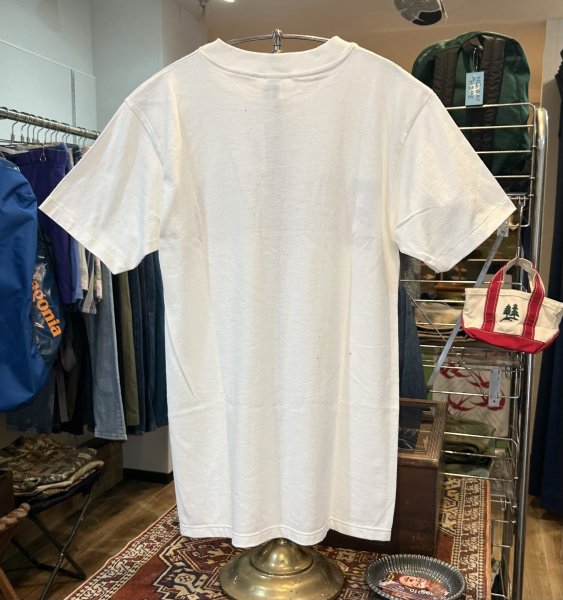 画像3: デッドストック【90’ｓ】【USA製】【ビンテージ】チャンピオン【BROWN】白【Ｔシャツ】【サイズM】  (3)