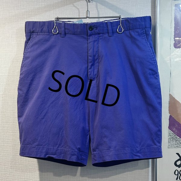 画像1: POLO GOLF ポロゴルフ【POLO RALPH LAUREN】オールドラルフローレン 紫 ショートパンツ【短パン】【コットンショーツ】【W34】  (1)