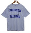 画像3: 90’s USA製 ビンテージ チャンピオン【PROSSER FALCONS】水色【Ｔシャツ】【サイズXL】  (3)