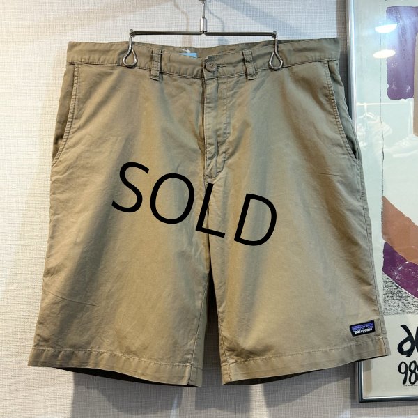 画像1: ビンテージ【patagonia】【パタゴニア】ベージュ【ライトウェイトオールウェアヘンプショーツ】【W34】  (1)