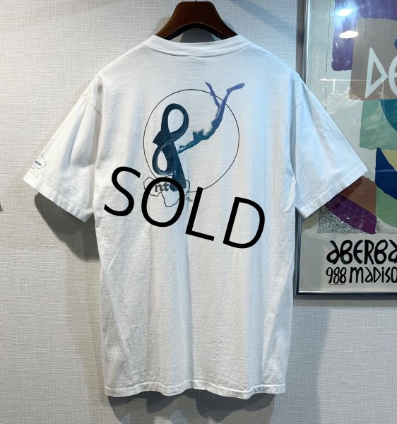 画像3: 90's 【USA製】ビンテージ【ONEITA】オニータ【IMAGINE POSSIBILITIES】空プリント バックプリント付き【白】 Tシャツ 【サイズXL】  (3)