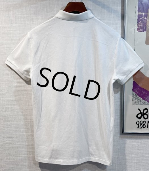 画像3: POLO ralph lauren【ラルフローレン】ビンテージ【CLASSIC FIT】【クラシックフィット】【白】【鹿の子コットン】無地【ポロシャツ】【サイズL】  (3)