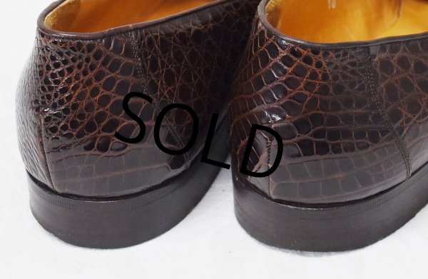 画像5: 【イタリー製】【ラルフローレン】【POLO RALPH LAUREN】【クロコダイル革】 【ローファー】レザーシューズ【US10】  (5)