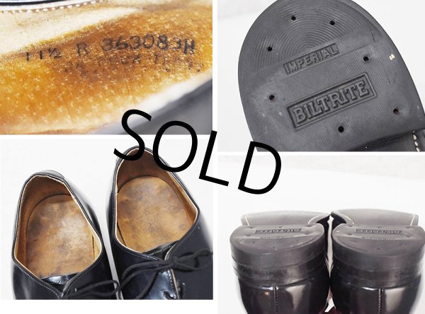 画像2: 80's【ビンテージ】米軍実物【U.S.NAVY】【サービスシューズ】【11 1/2 R】29.5cm程度  (2)