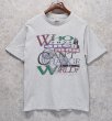 画像1: 90’s【USA製】【ビンテージ】【SOF TEE】【Who says one man can't change the WORLD?】グレー【キリスト】【Tシャツ】【サイズＬ】  (1)