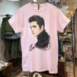 画像1: 【GILDAN】【ギルダン】【エルビスプレスリー】【ピンク】プリント【Tシャツ】【サイズＭ】  (1)