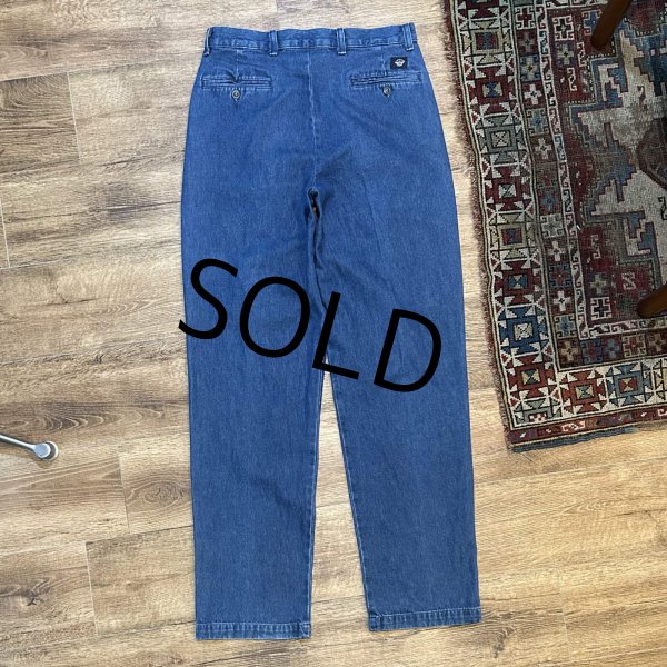 画像4: 【90's】【ビンテージ】【DOCKERS】ドッカーズ【Khakis】【2タックデニムパンツ】【w33程度】  (4)