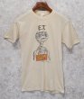 画像1: 【80's】【USA製】【ビンテージ】【HERSHEY's】ハーシーズ【ET】イーティー【ET Reese's pieces】【ベージュ】【Tシャツ】【サイズM】  (1)