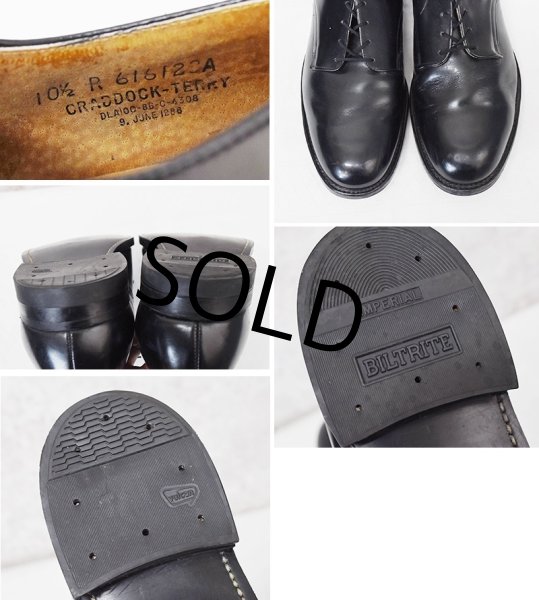 画像2: 80's【ビンテージ】米軍実物【U.S.NAVY】【サービスシューズ】【10 1/2 R】28.5cm程度  (2)